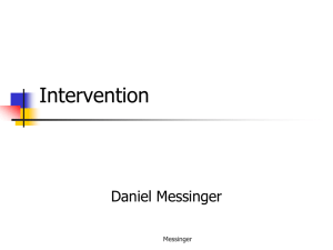 Intervention - University of Miami