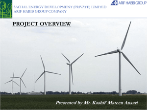 Sachal Energy Project Overview