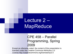 Lecture 1 – Introduction