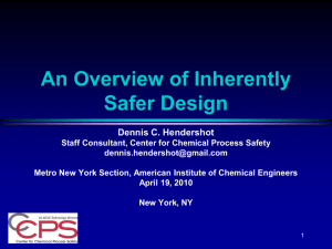 Inherent - Metro New York Section, AIChE