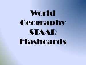 World Geography Flashcards PP