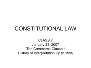 COMPARATIVE CONSTITUTIONAL LAW