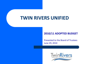 Other Funds - Twin Rivers Unified School District