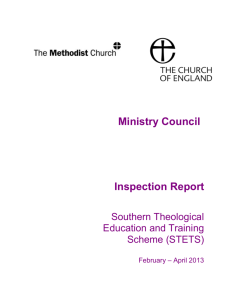 Southern Theological Education and Training Scheme (STETS) Feb