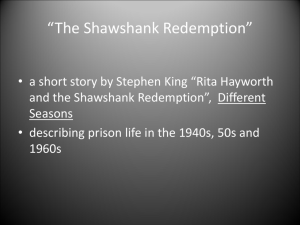 The Shawshank Redemption"