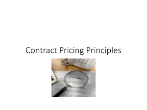 contract price