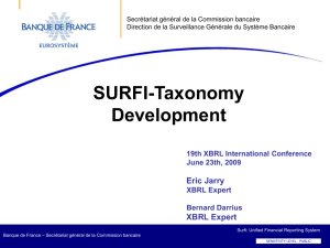 Diapositive 1 - archive of XBRL conferences