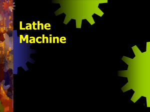 Lathe machine - ROYAL MECHANICAL