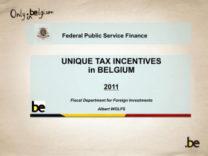 Presentatie Invest.belgium