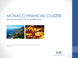 Monaco Finance Cluster