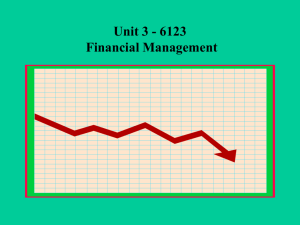 Unit 3 Financial Management