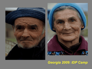 Georgia 2009: IDP Camp