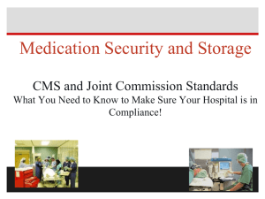 CMS 2011 MEDICATION SECURITY TJC Too