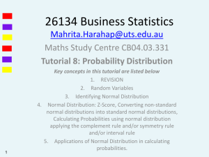 26134 Business Statistics