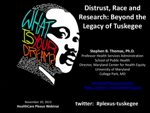 Distrust, Race and Research: Beyond the Legacy