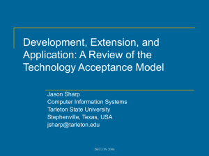 Development, Extension, and Application