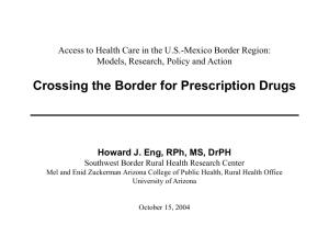 Access to Health Care in the U.S.-Mexico Border Region: Models