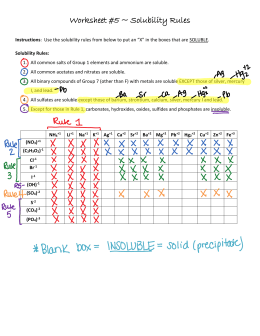 Net Ionic Reactions - Weebly