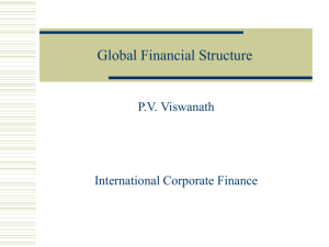 Global Financial Structure