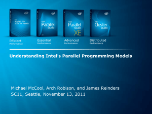 Powerpoint/ - Structured Parallel Programming
