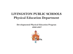 developmental physical education overview