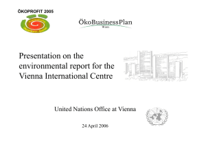 PowerPoint-Präsentation - United Nations Office in Vienna