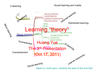 Learning “theory”