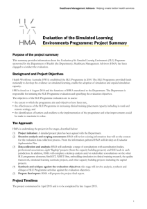 Evaluation of the Simulated Learning