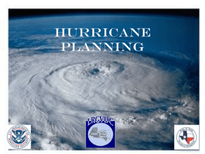 Hurricane Preparedness  - Lower Rio Grande Valley