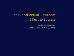 Global Virtual Classroom: 5 Keys to Success