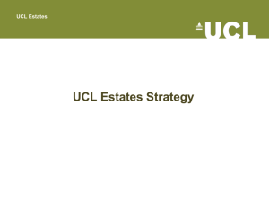 transformational UCL Estate strategy