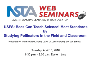 bee - NSTA Learning Center - National Science Teachers Association