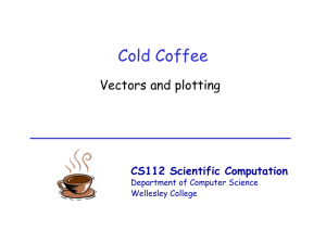 vectors - Computer Science