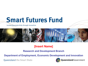 Smart Futures PhD Scholarship