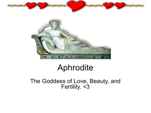 Aphrodite powerpoint