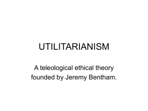 utilitarinism - WordPress.com