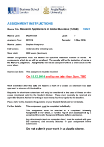 Research Applications in Global Business Resit May14