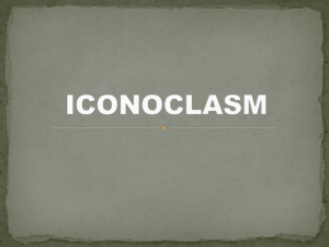 iconoclasm - The 5 Minute Classroom: Key Terms for