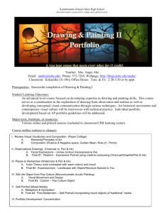 Drawing & Painting II Course Syllabus - KS Blogs