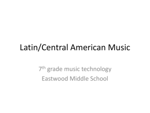 Latin America music