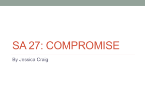 SA 27: compromise