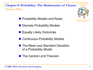 Probability: The Mathematics of Chance