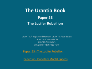 The Urantia Book - Paper 0 - Title
