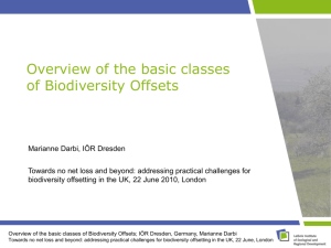 2010_Darbi_London_Biodiversity Offsets