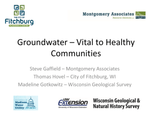 Groundwater: Vital to Healthy Communities