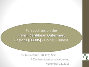 FCOR Perspectives - Doing Business
