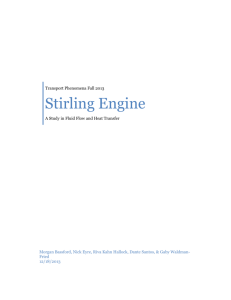 Stirling Engine - Gaby Waldman