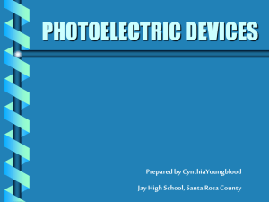 photoelectric devices - Beacon Learning Center