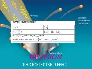 photoelectric effect
