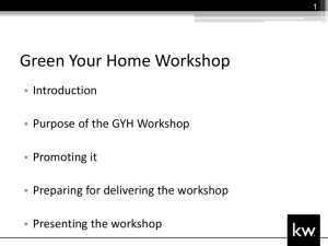 GYH Workshop 2012